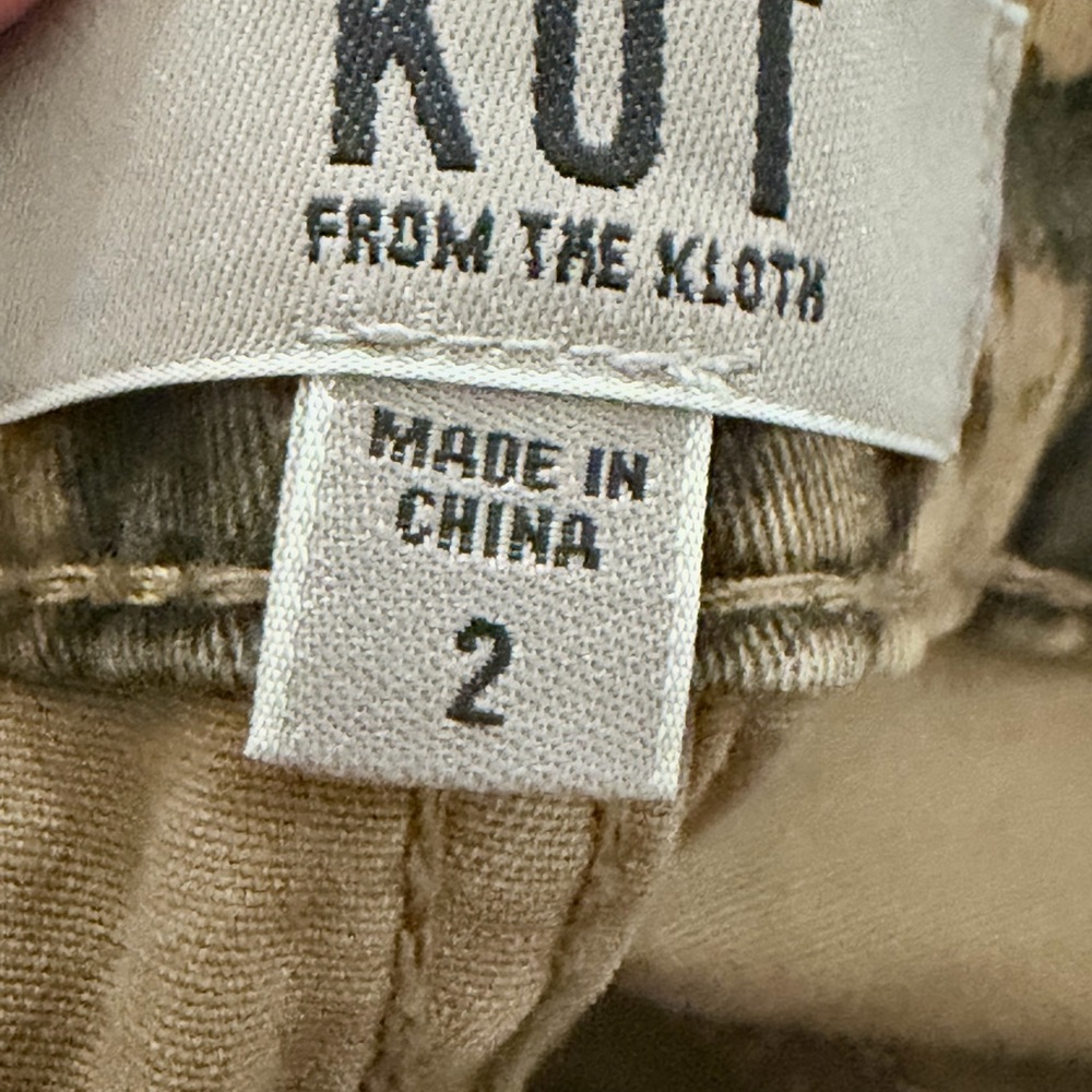 Kut from the Kloth Leopard Print Jeans - Picture 4 of 5